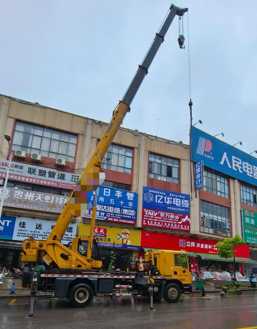 介休市吊车吊机租赁桥梁吊装